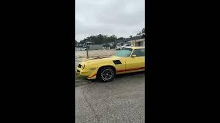 YELLOW Z-28 CHEVROLET CAMARO- AMERICAN MUSCLE CAR