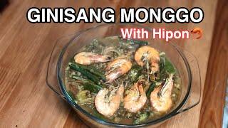 GINISANG MONGGO with HIPON (how to cook) Augusto Cabrera