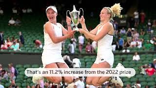 Wimbledon prize fund now a record 44.7 million pounds