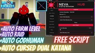 [FREE SCRIPT]️BLOX FRUIT SCRIPT HACK AUTO GODHUMAN, AUTO FARM, AUTO RAID AND MORE!