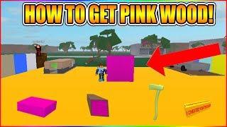 HOW TO GET PINK WOOD! (NEW METHOD!) [NOT PATCHED!] LUMBER TYCOON 2 ROBLOX