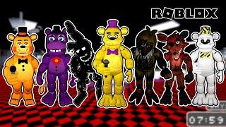 How to Get All 11 Badges in FNAF 1 1992 Branch RP - Roblox