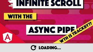 Can you do INFINITE scroll reactively in Angular? (no manual subscribes)