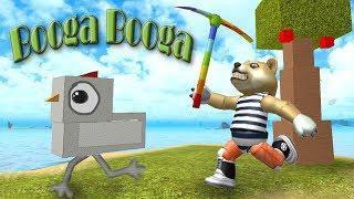 Booga Booga #1 выживание, лайфхак, первые попытки попасть на летающий остров