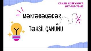 #Məktəbəqədər təhsil qanunu #Çərçivə 1