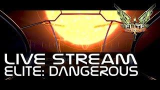 Elite: Dangerous The Full Live Stream Ep 1 - Part 1/2 "Towards the Galactic Core"