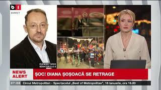 DIANA ȘOȘOACĂ SE RETRAGE DIN SPAȚIUL PUBLIC_Știri B1TV_7 ian. 2025