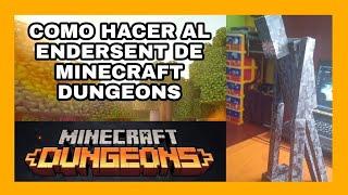 CÓMO HACER AL ENDERSENT DE MINECRAFT DUNGEONS, ESPECIAL 1/3. / Minecraft/ PAPERCRAFT/