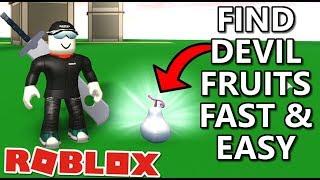 How to Find DEVIL FRUITS FAST and EASY Anime Fighting Simulator Roblox