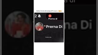 Malhan family WhatsApp dp reveal ️@triggeredinsaan @PrernaMalhan @DimpleMalhanVlogs