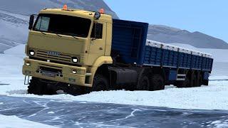 808.2 / ETS 2 V1.45 / КАМАЗ 65225 / Суровая Россия Забайкалье R1 / Куда еду!? Зачем еду!? )))