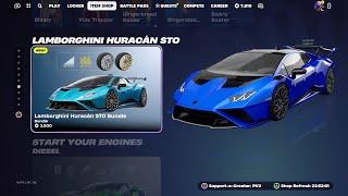 NEW LAMBORGHINI HURACÁN STO BUNDLE! Fortnite Item Shop [December 23rd, 2023]