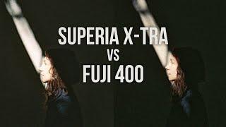 Fujifilm Superia X-tra vs Fujifilm 400