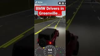 BMW Drivers in Greenville RP… #shorts #shortsvideo #greenvilleroblox #greenville #roblox