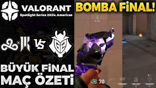 C9 Shopify vs G2 FİNAL MAÇ ÖZETİ | VALORANT Spotlight Series 2024