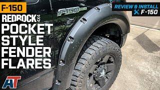 2009-2014 F150 RedRock 4x4 Pocket Style Fender Flares Review & Install