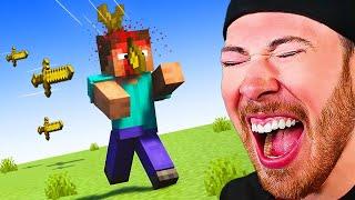 GOD SWORD vs MINECRAFT STEVE! (Funny Animations)