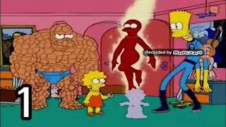 Bart park english the simpsons marvel