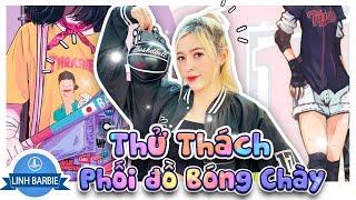 Thử Thách Phối Đồ Theo Phong Cách Bóng Chày I Linh Barbie Vlog