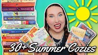 The ULTIMATE Summer Cozy Mystery Guide ️ 30+ Murder Mystery Recommendations