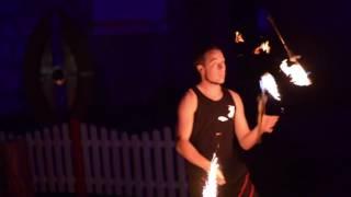 Feuershow Trailer Fabian Rieger