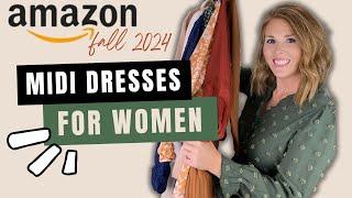 *2024* 8 Midi dresses from Amazon for women