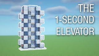 Fastest Elevator Design For Minecraft 1.17 | Minecraft Redstone Tutorial