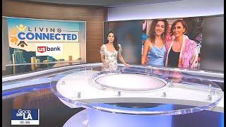 FOX11 Living Connected, FOX LA, featuring Lusanet's Collective Anniversary.