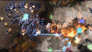 MASS RAVEN Midrank! - IceFang (P) vs MOSTANNOYING (T) on Dynasty - SC2 - 2024