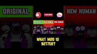 Incredibox Sprunki Wenda Treatment: ALL HUMAN MODS COMPARISON!