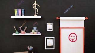 How to Create a Kids’ Art Station