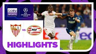 Sevilla v PSV | Champions League 23/24 | Match Highlights