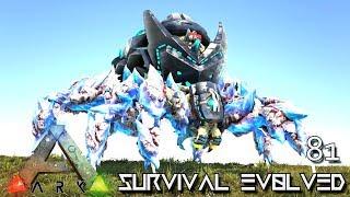 ARK: SURVIVAL EVOLVED - NEW TEK SPIDER EMPEROR BROODMOTHER  FOREWORLD MYTH E81 (MOD EXTINCTION CORE)