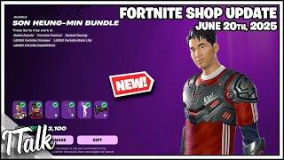 *RARE* STREET FIGHTER IS BACK & *NEW* ICON SKIN! Fortnite Item Shop [June 20th, 2025]