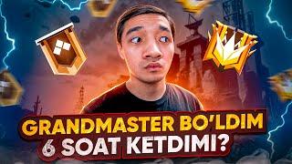 QANDAY QILIB TEZ GRANDMASTER BOLISH SIRLARI  / UZBEKCHA FREE FIRE / 6 SOAT KOZLARIMDAN AYRILDIM