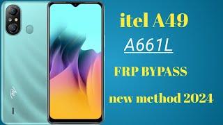 Itel A49 (A661L) FRP BYPASS/GMAIL ACCOUNT REMOVE (without pc) 2024