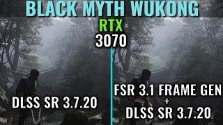 Black Myth Wukong - FSR 3.1 Frame Generation along with DLSS upscaling 3.7.20 - RTX 3070 - 1440p