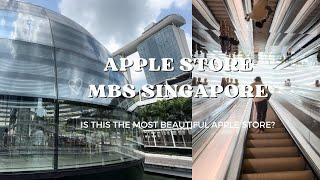 Apple Store Marina Bay Sands Singapore | Most beautiful Apple store?