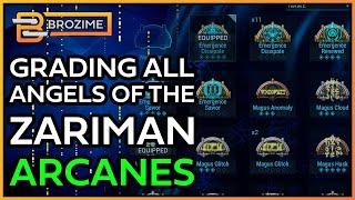 ZARIMAN ARCANES GRADED & REVIEWED! | Warframe