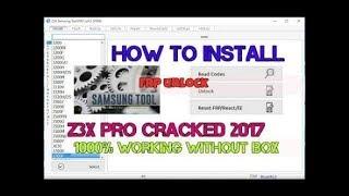 Z3X box Samsung tool pro 27.7 crack . Unlock Samsung FRP Google account.