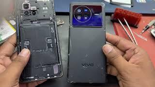 vivo X80 Back Glass Pannel Change | Vivo X80 Pro Broken Back Pannel Replacement 