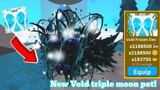 ️Saber Simulator|I HATCHED My first VOID TRIPLE Moon Pet 