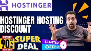 Hostinger Hosting Discount 2024 - 91% OFF  Coupon Code