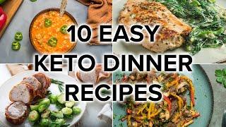 10 Delicious & Easy Low-Carb Dinner Recipes