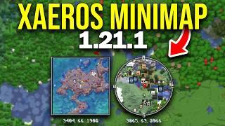 How to Download & Install Xaero's Minimap for Minecraft 1.21.1 (Forge and Fabric)