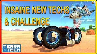 INSAINE New Techs and Hard Redticule Challenges in TerraTech Gameplay EP12