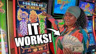 We WON on Slot Machines in Las Vegas using a SIMPLE $100 Method