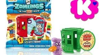 Zomlings Series 5 Surprises Сюрприз Игрушки ЗОМЛИНГС ZOMLINGS in the town