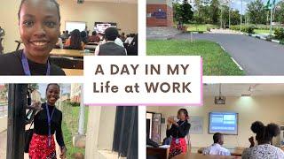 VLOG : COME TO WORK WITH ME / A day in my Life at Work as a University Staff / Is this Nigeria?