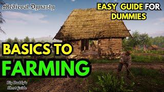 How to Start | Farming Basics | Easy Guide to Medieval Dynasty